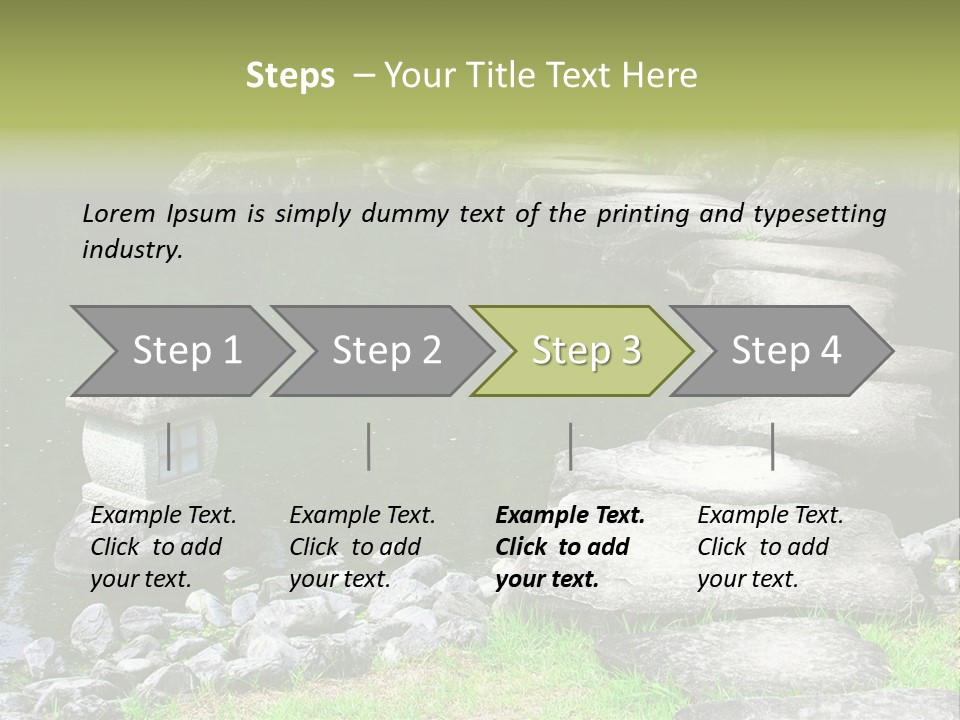 Japanese Wisdom Exotic PowerPoint Template