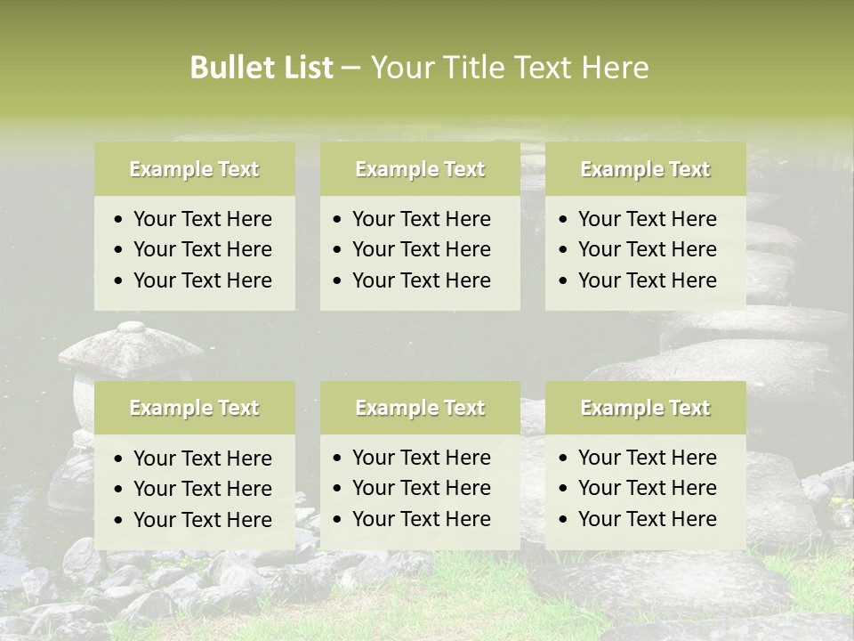 Japanese Wisdom Exotic PowerPoint Template