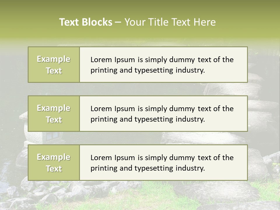 Japanese Wisdom Exotic PowerPoint Template