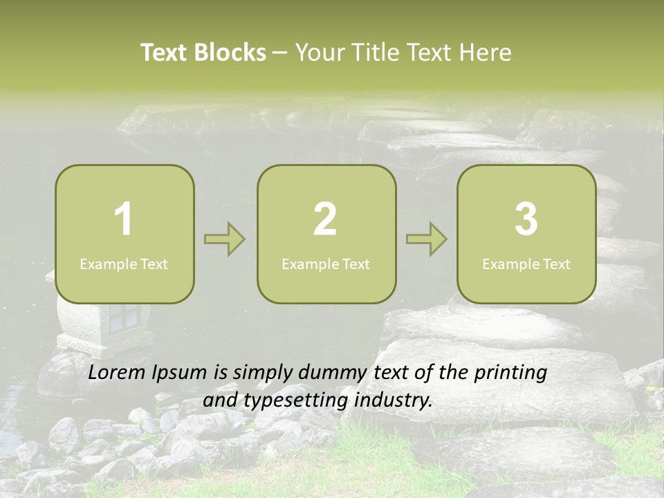 Japanese Wisdom Exotic PowerPoint Template
