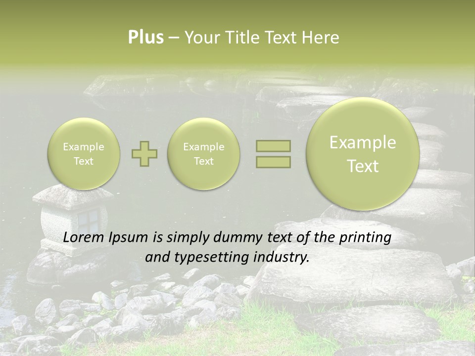 Japanese Wisdom Exotic PowerPoint Template