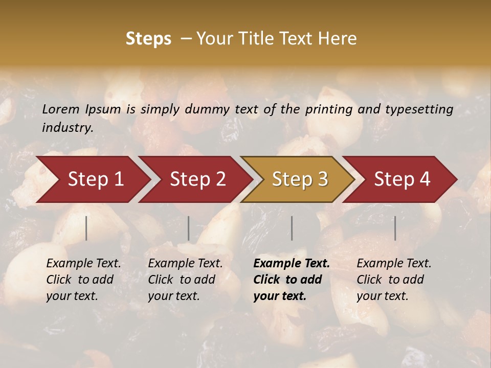 Healthy Brandy Background PowerPoint Template