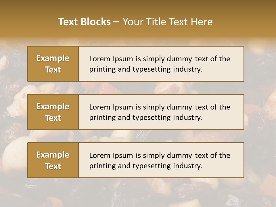 Healthy Brandy Background PowerPoint Template
