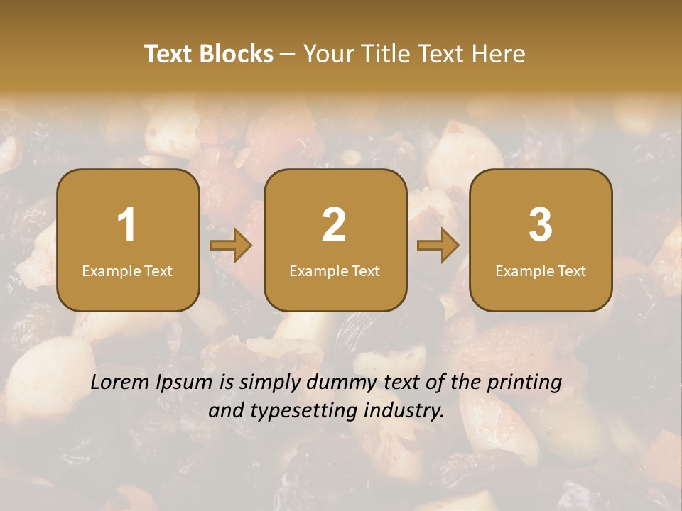 Healthy Brandy Background PowerPoint Template