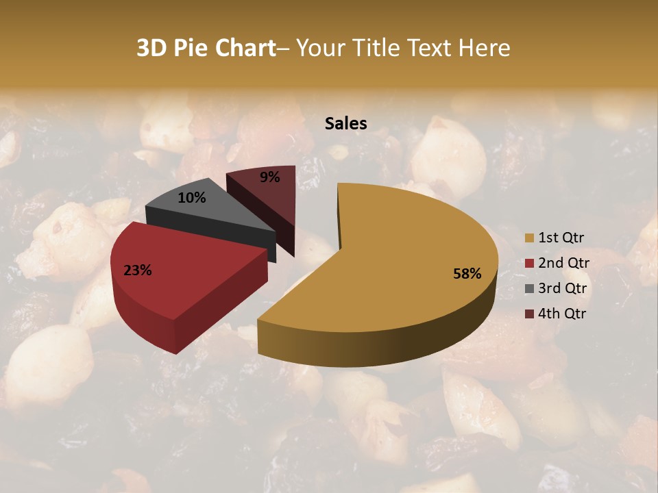 Healthy Brandy Background PowerPoint Template
