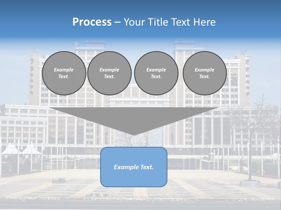 Architecture Central Aqmola PowerPoint Template