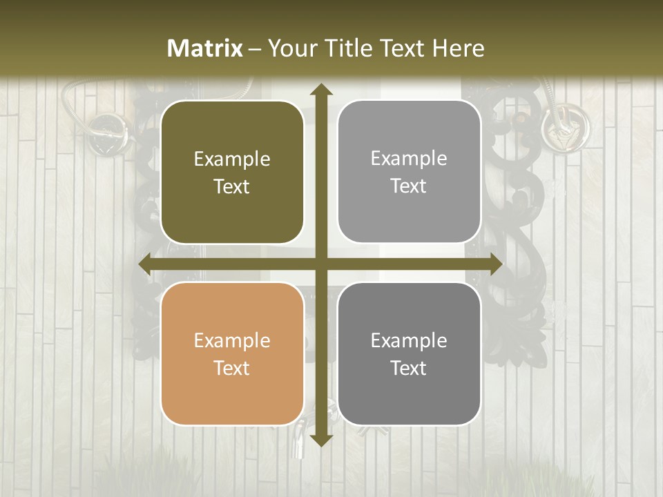 Tap Bathroom Design PowerPoint Template