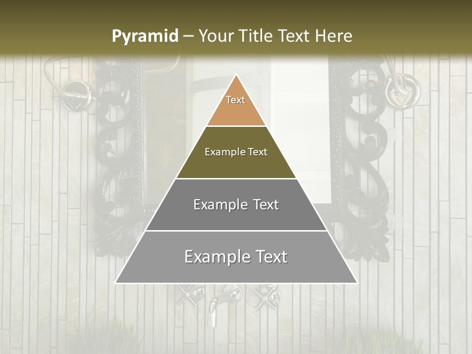 Tap Bathroom Design PowerPoint Template