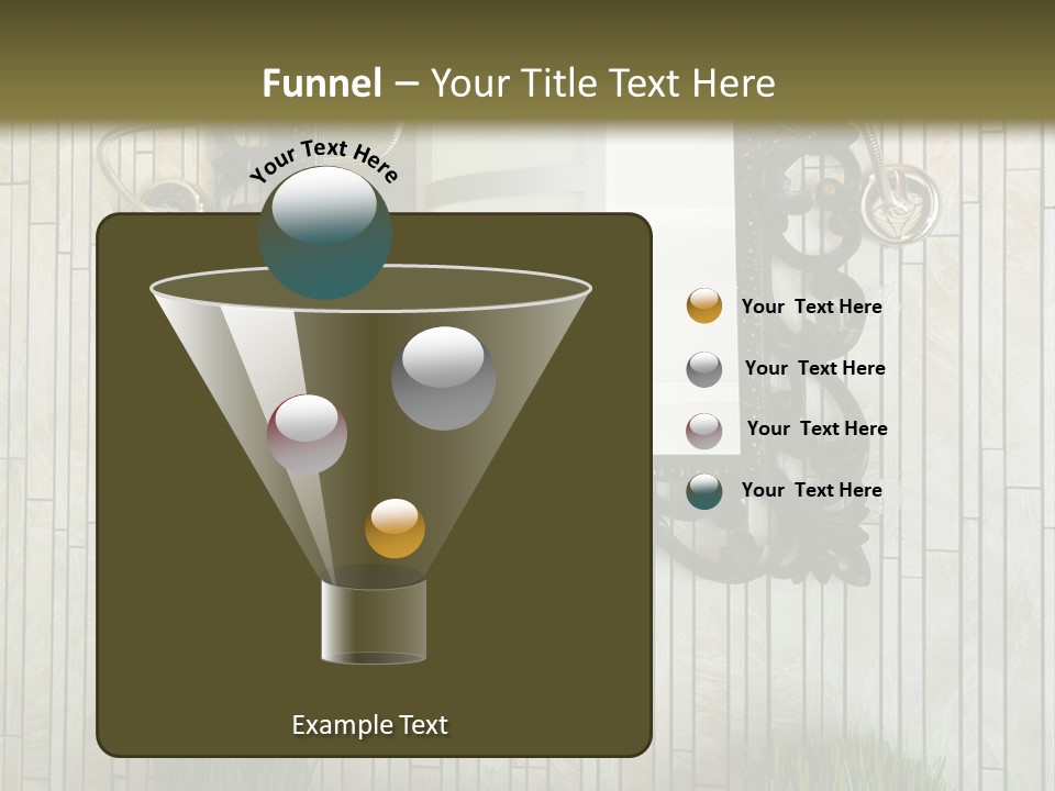 Tap Bathroom Design PowerPoint Template