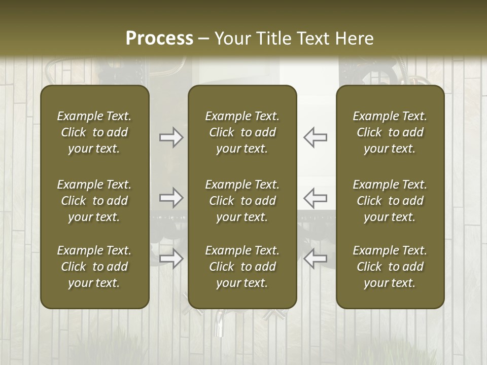 Tap Bathroom Design PowerPoint Template