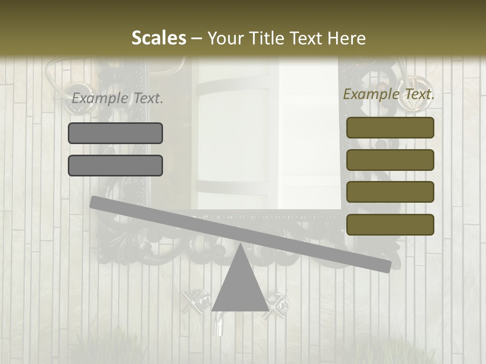 Tap Bathroom Design PowerPoint Template