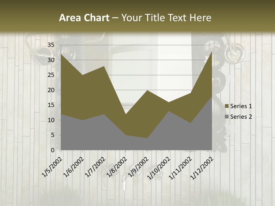 Tap Bathroom Design PowerPoint Template