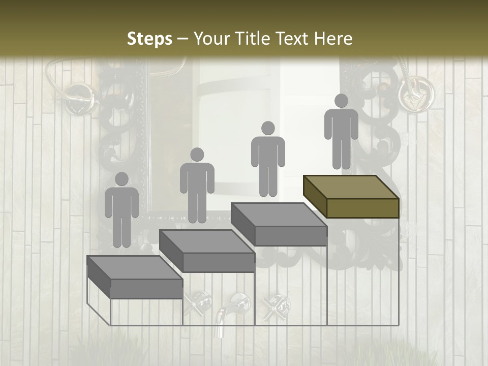 Tap Bathroom Design PowerPoint Template