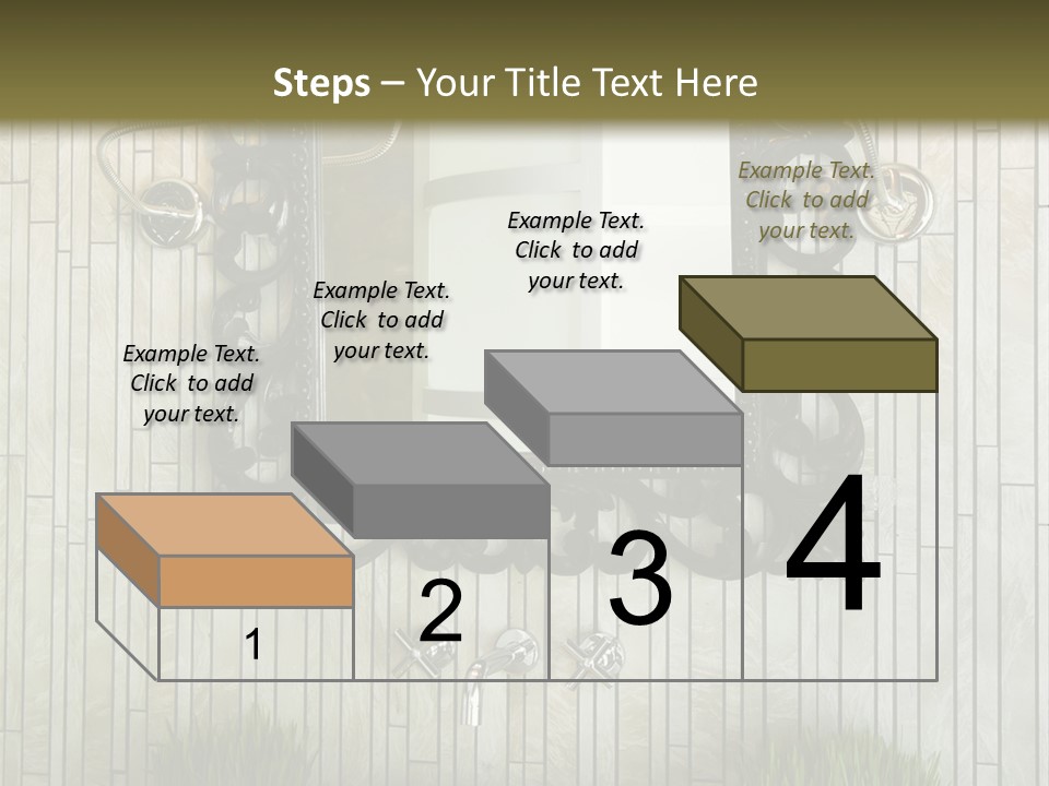 Tap Bathroom Design PowerPoint Template
