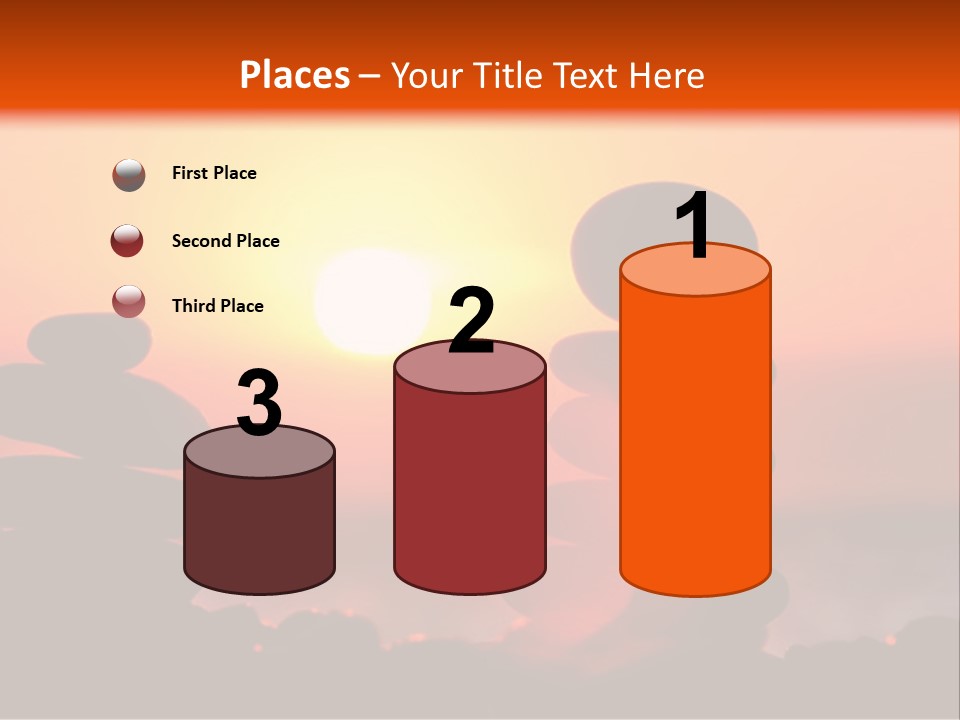 Stack Idyllic Sunrise PowerPoint Template