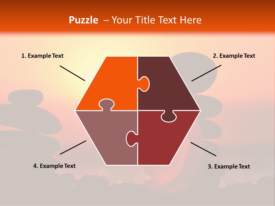 Stack Idyllic Sunrise PowerPoint Template