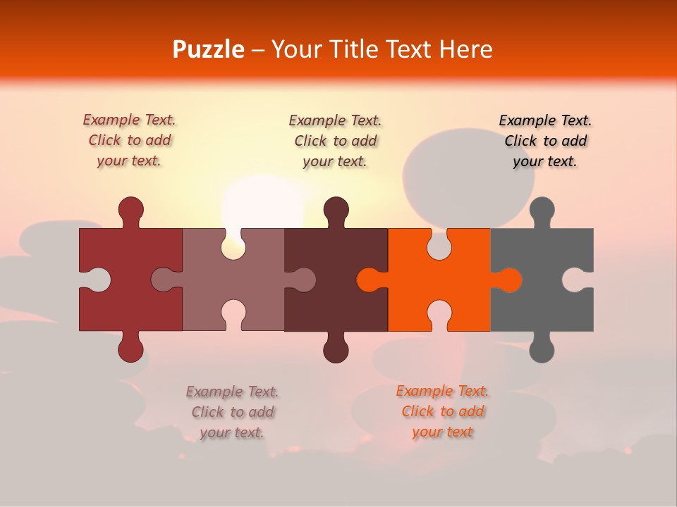 Stack Idyllic Sunrise PowerPoint Template