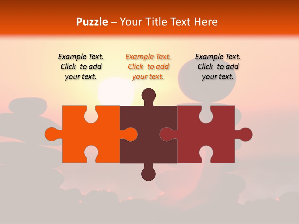 Stack Idyllic Sunrise PowerPoint Template