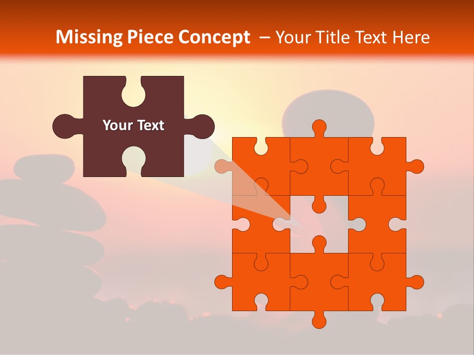 Stack Idyllic Sunrise PowerPoint Template