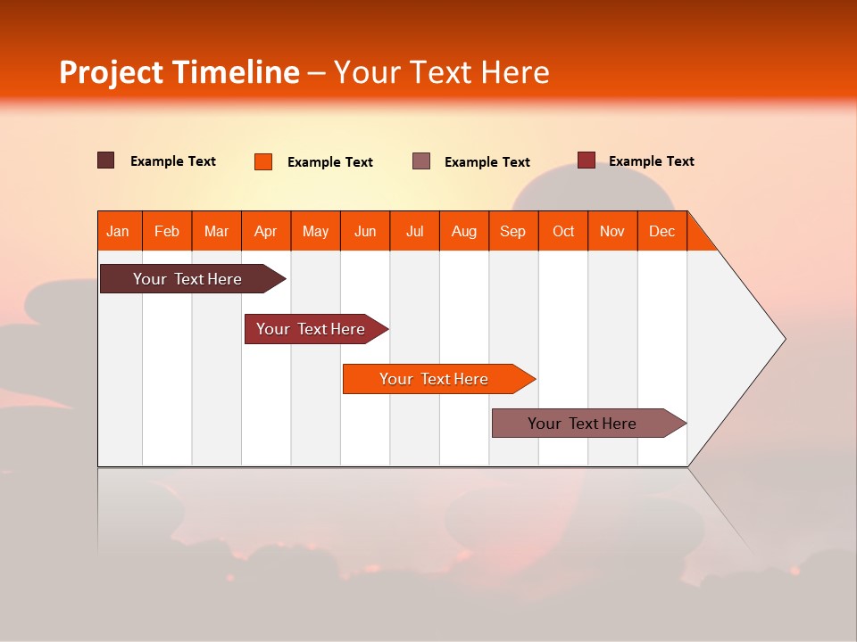 Stack Idyllic Sunrise PowerPoint Template