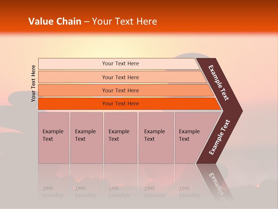 Stack Idyllic Sunrise PowerPoint Template