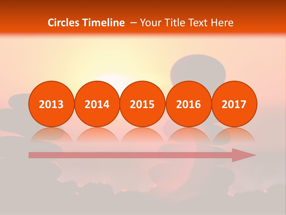 Stack Idyllic Sunrise PowerPoint Template