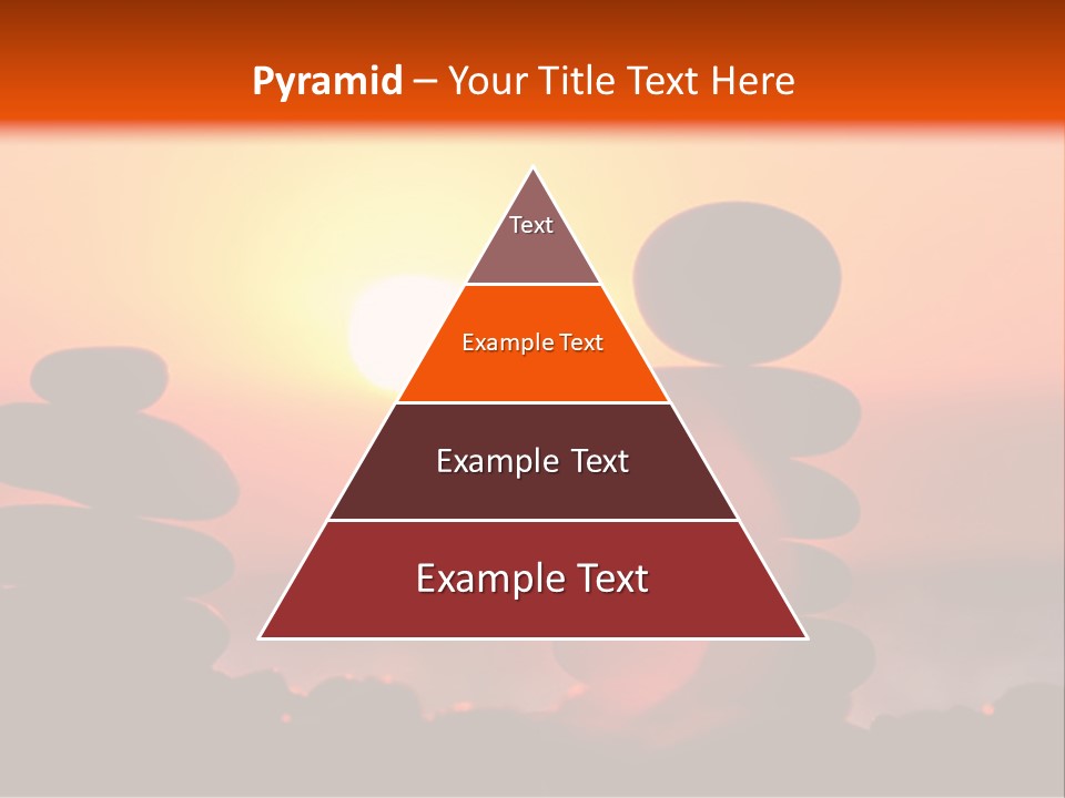 Stack Idyllic Sunrise PowerPoint Template