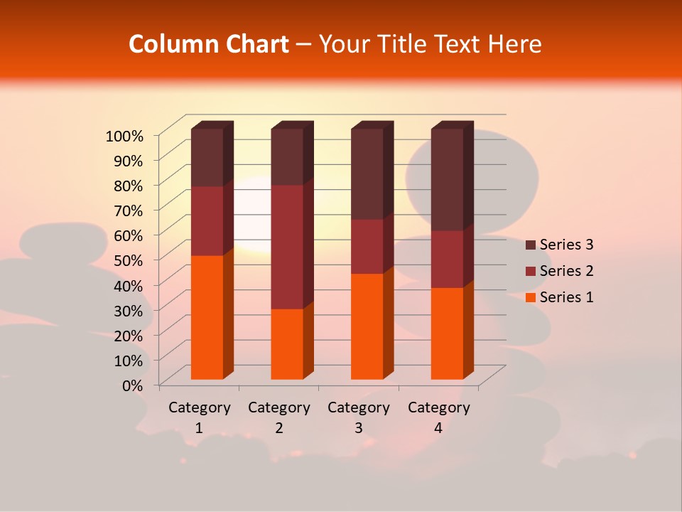Stack Idyllic Sunrise PowerPoint Template