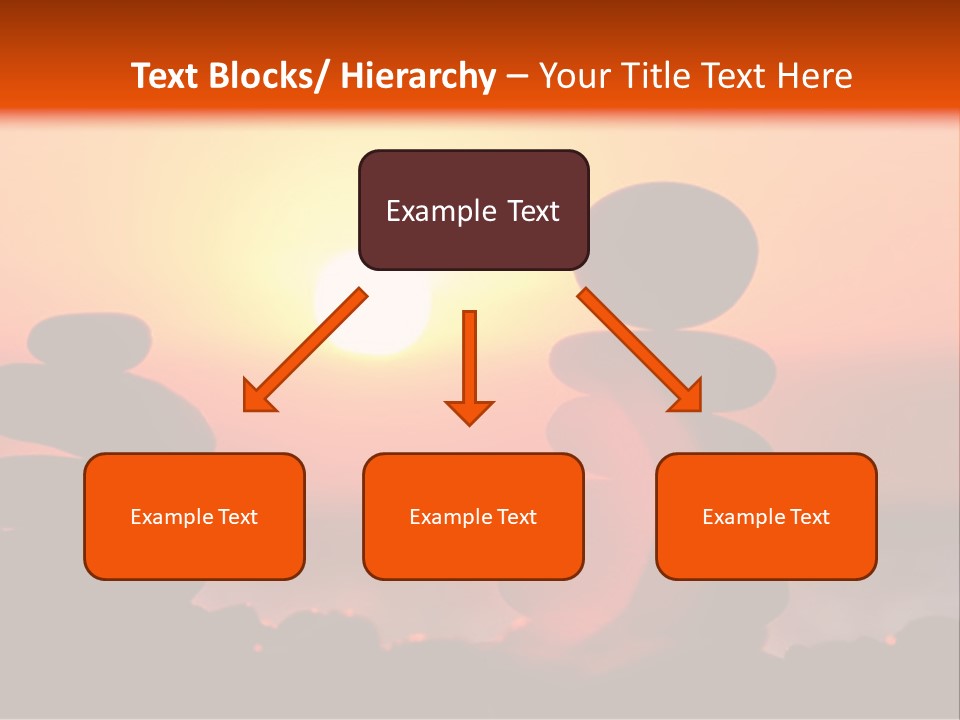 Stack Idyllic Sunrise PowerPoint Template