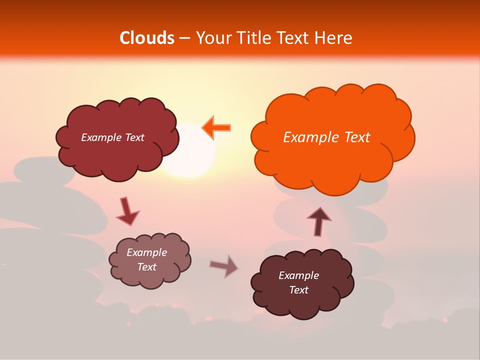 Stack Idyllic Sunrise PowerPoint Template