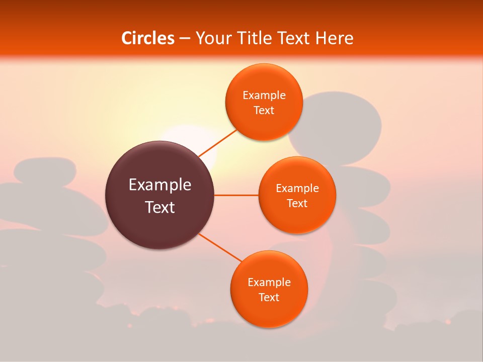 Stack Idyllic Sunrise PowerPoint Template