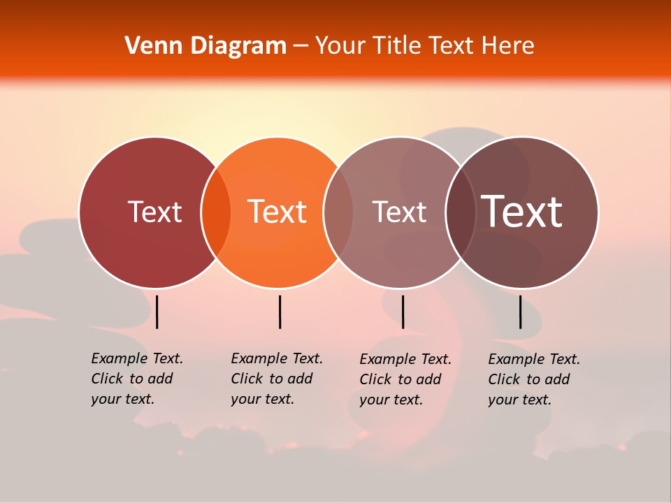 Stack Idyllic Sunrise PowerPoint Template