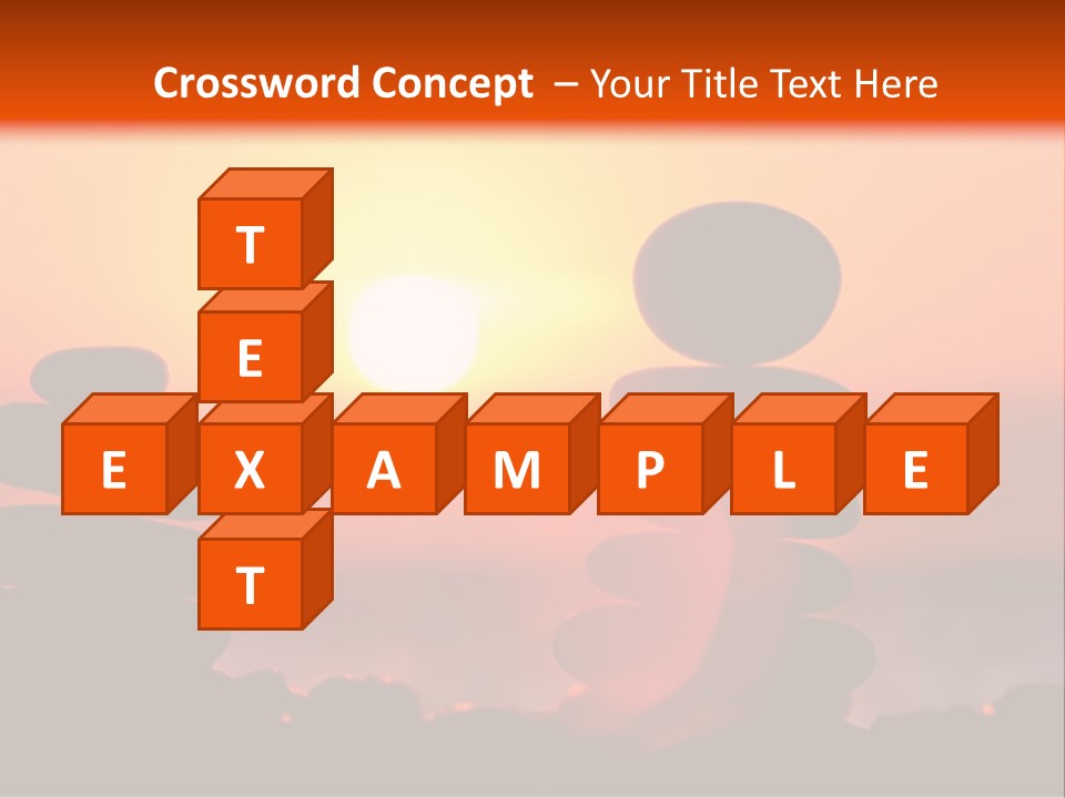 Stack Idyllic Sunrise PowerPoint Template