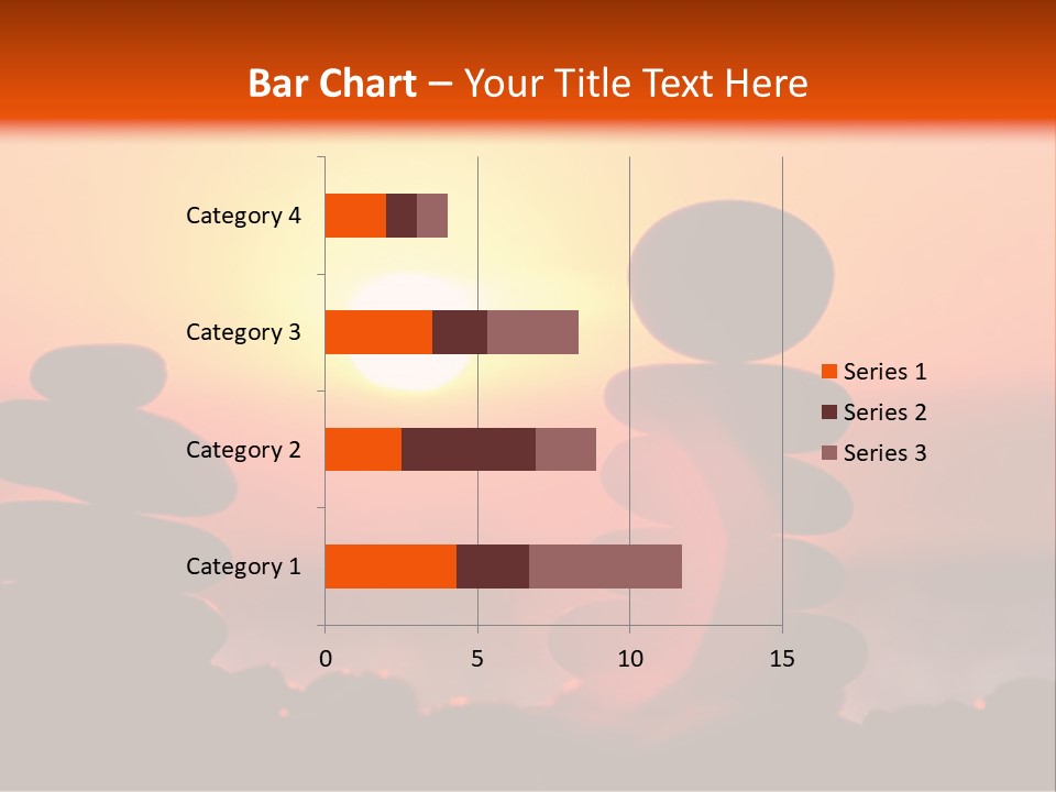 Stack Idyllic Sunrise PowerPoint Template