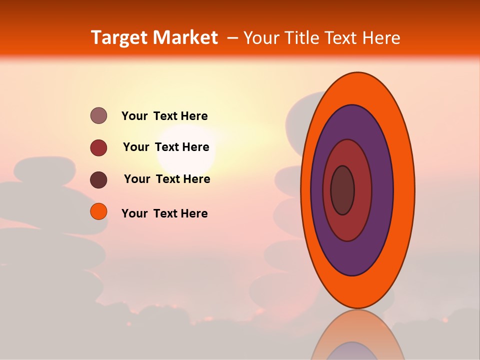 Stack Idyllic Sunrise PowerPoint Template