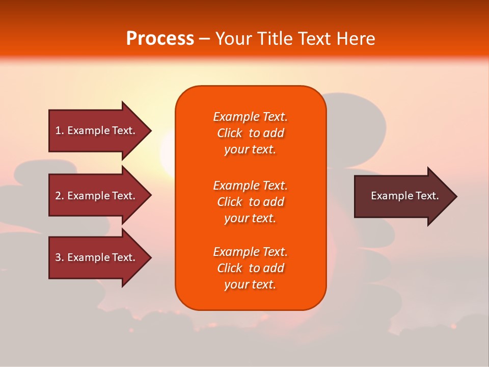 Stack Idyllic Sunrise PowerPoint Template