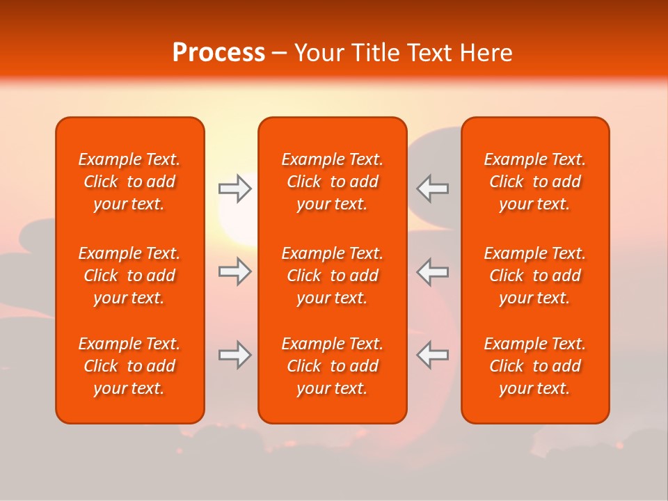 Stack Idyllic Sunrise PowerPoint Template
