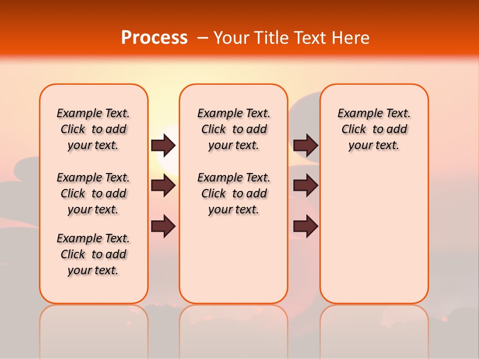 Stack Idyllic Sunrise PowerPoint Template