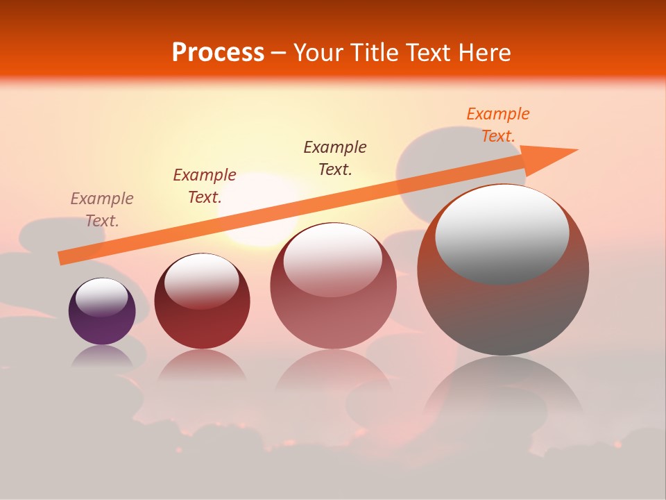 Stack Idyllic Sunrise PowerPoint Template