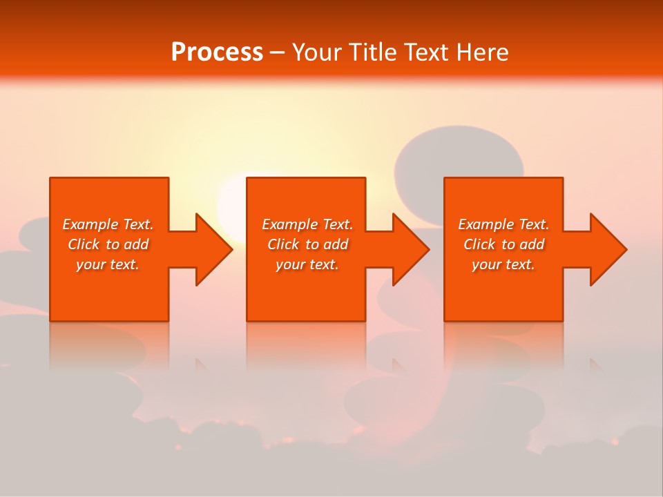 Stack Idyllic Sunrise PowerPoint Template