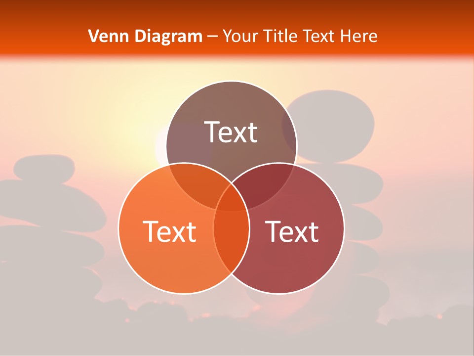 Stack Idyllic Sunrise PowerPoint Template