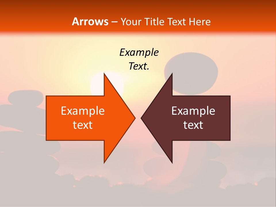 Stack Idyllic Sunrise PowerPoint Template