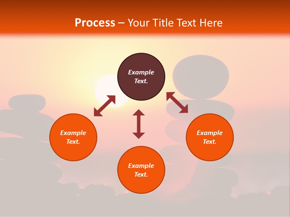 Stack Idyllic Sunrise PowerPoint Template