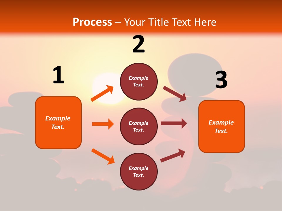 Stack Idyllic Sunrise PowerPoint Template