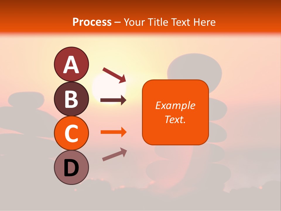 Stack Idyllic Sunrise PowerPoint Template