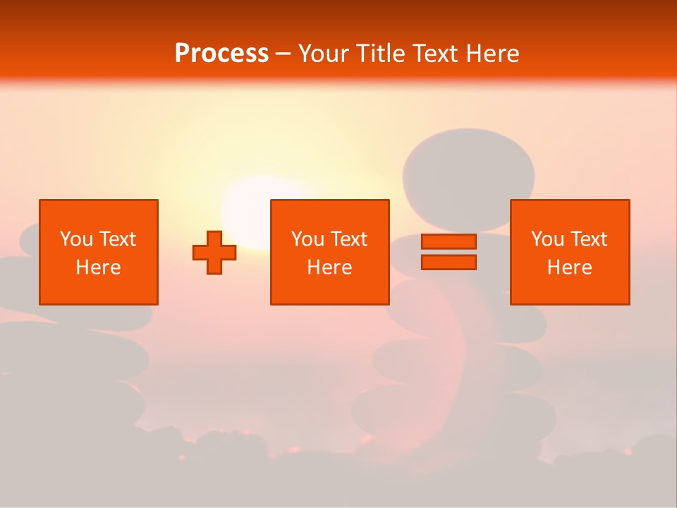 Stack Idyllic Sunrise PowerPoint Template