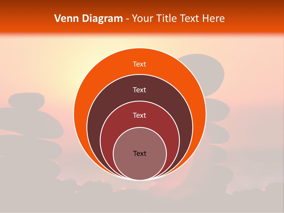 Stack Idyllic Sunrise PowerPoint Template