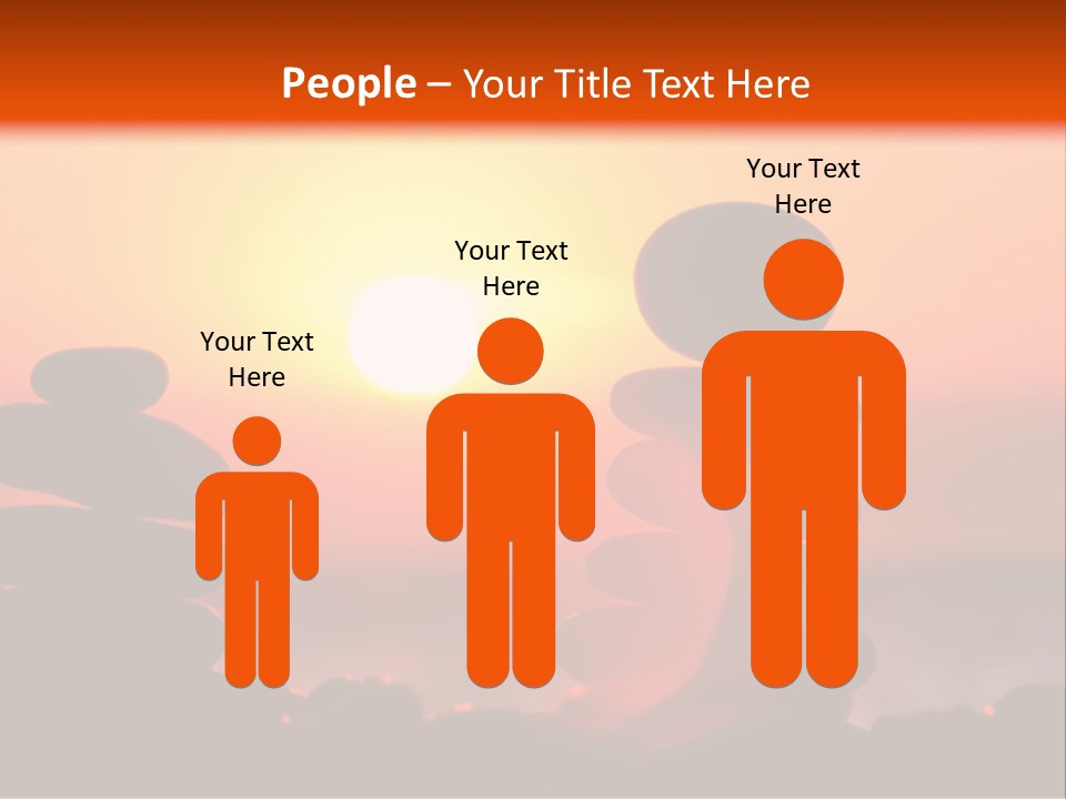 Stack Idyllic Sunrise PowerPoint Template