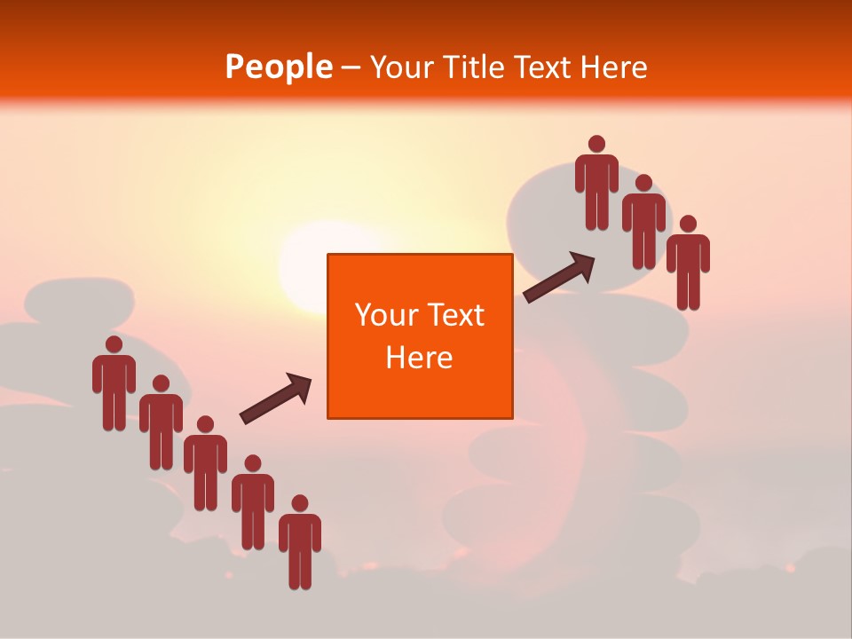 Stack Idyllic Sunrise PowerPoint Template