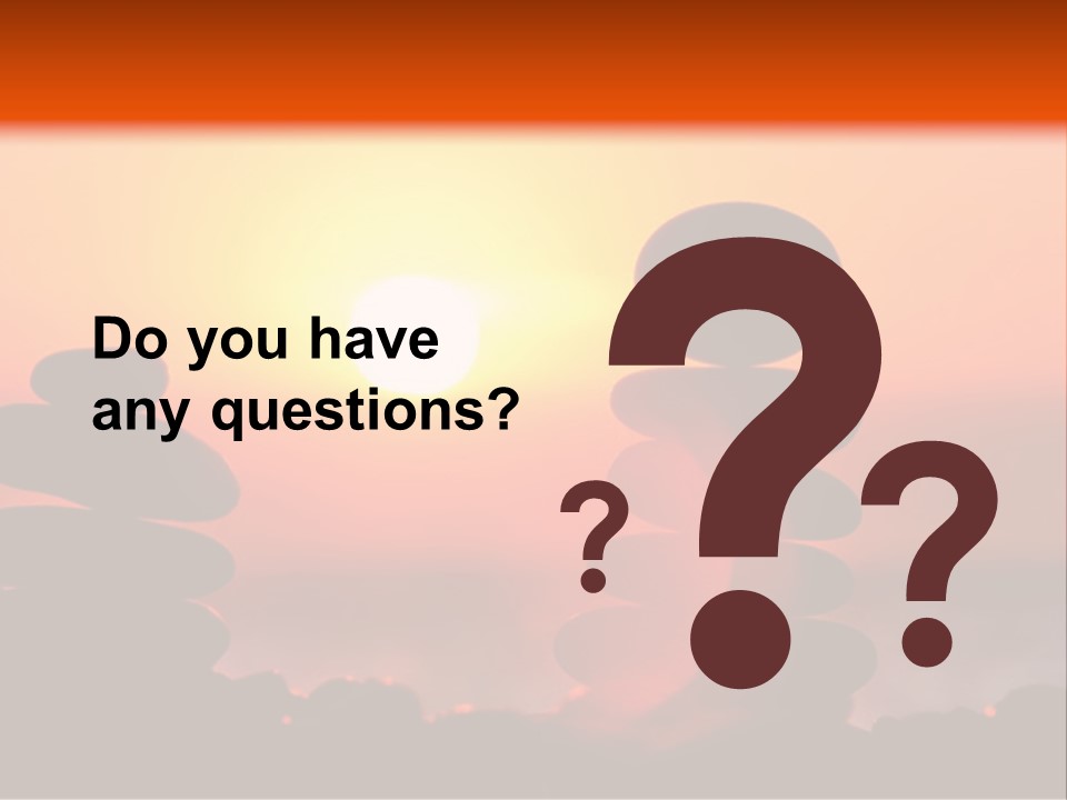 Stack Idyllic Sunrise PowerPoint Template